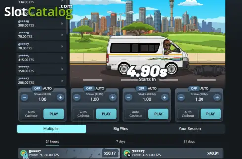 Скрин2. Taxi Ride Deluxe слот