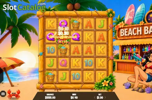 Скрин3. Beach Babe слот