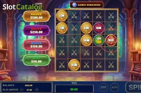 Скрин3. King Arthur Bingo Frenzy слот
