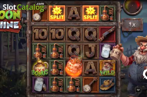 Скрин2. Moonshine (Terminal Games) слот