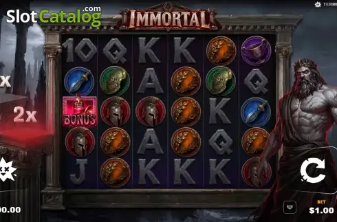 Скрин2. Immortal слот
