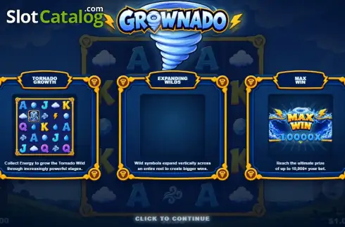 Скрин2. GROWNADO слот