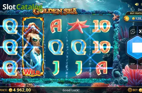 Скрин3. Golden Sea (The Better Platform) слот