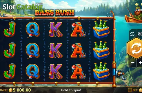 Скрин2. Bass Rush слот