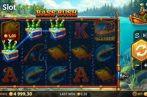 Скрин3. Bass Rush слот