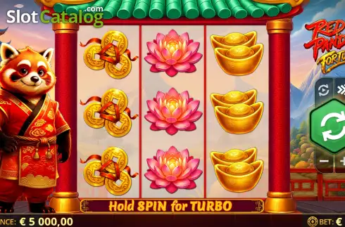 Скрин2. Red Panda Fortunes слот