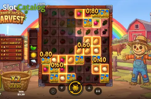 Скрин3. Farmer Jack's Harvest слот