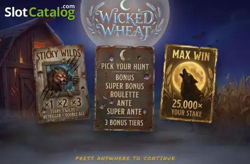 Скрин2. Wicked Wheat слот
