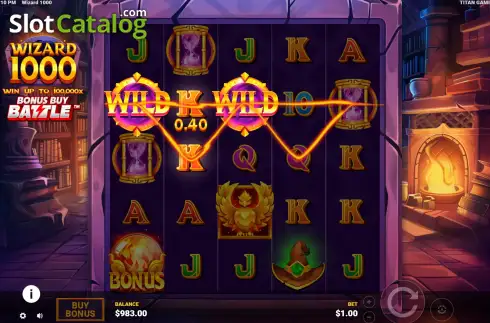 Скрин4. Wizard 1000 слот