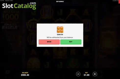 Скрин6. Wizard 1000 слот