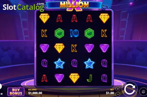 Скрин2. Million X слот
