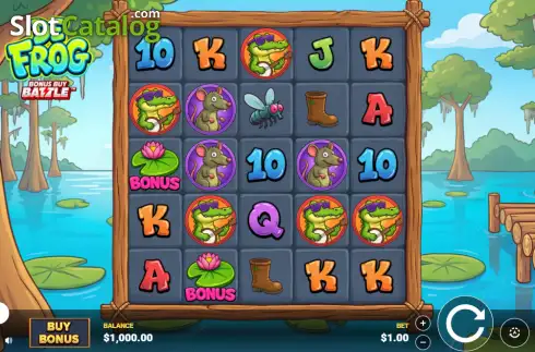 Скрин2. De Frog слот
