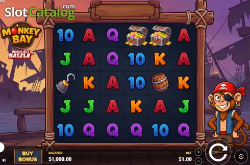 Скрин2. Monkey Bay слот