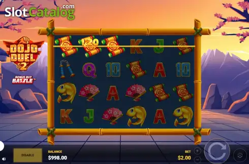 Скрин3. Dojo Duel 2 слот