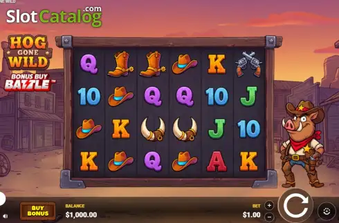 Скрин2. Hog Gone Wild слот