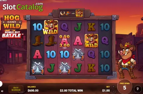 Скрин3. Hog Gone Wild слот