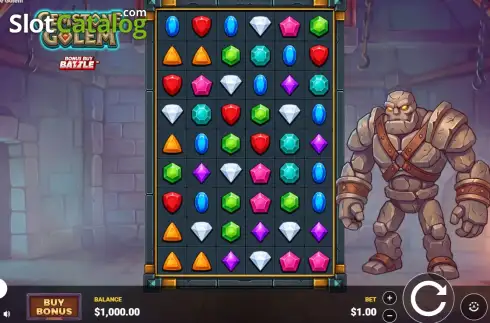 Скрин2. Gemstone Golem слот