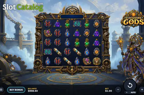 Скрин2. Clockwork Gods слот