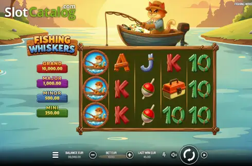 Скрин2. Fishing Whiskers слот