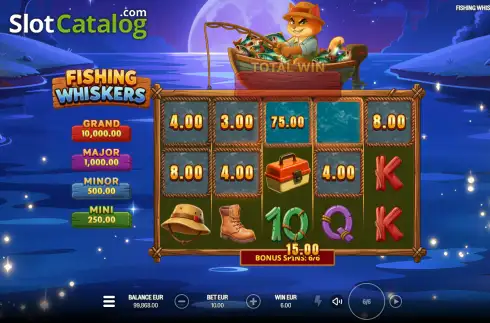 Скрин3. Fishing Whiskers слот