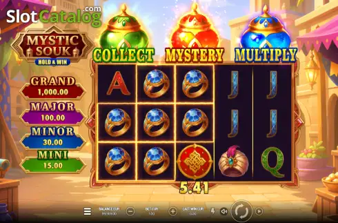 Скрин3. Mystic Souk: Hold & Win слот