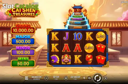 Скрин2. Cai Shen Treasures слот