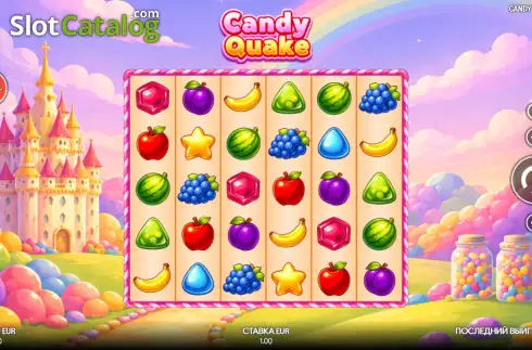 Скрин2. Candy Quake слот