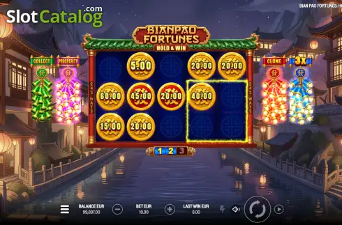 Скрин3. Bian Pao Fortunes слот
