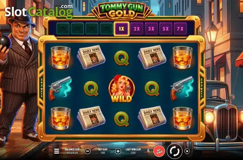 Скрин2. Tommy Gun Gold слот