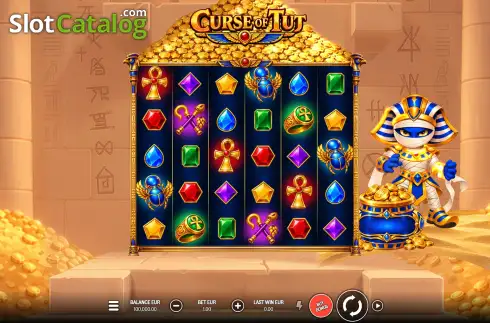 Скрин2. Curse of Tut слот