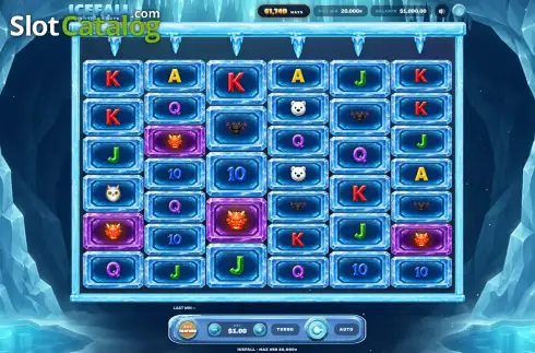 Скрин2. Icefall слот