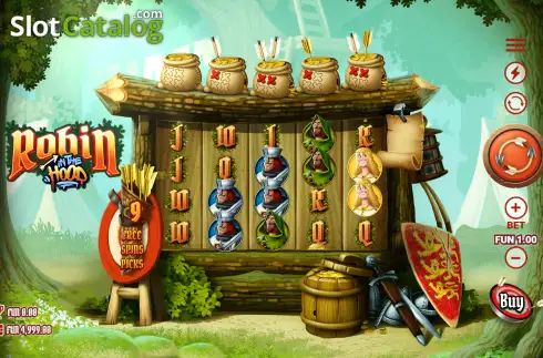 Скрин2. Robin in the Hood слот