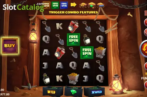 Скрин2. Miners Combo слот