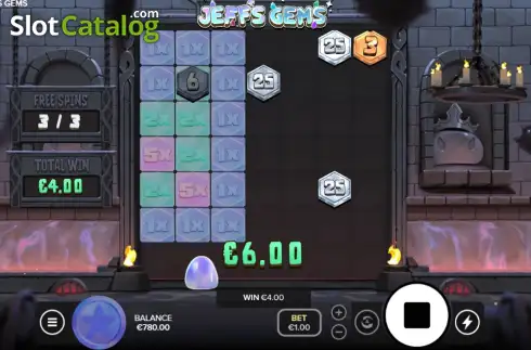Скрин3. Jeff's Gems слот
