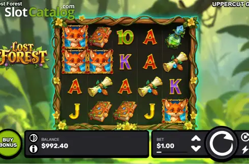 Скрин2. Lost Forest слот