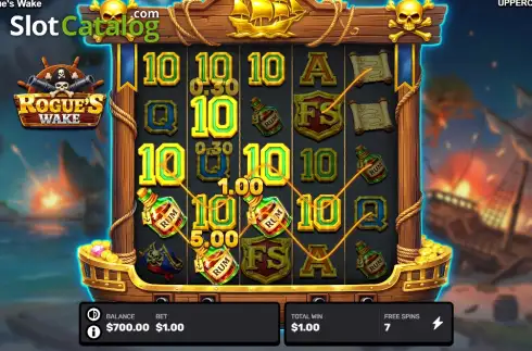 Скрин3. Rogues Wake слот