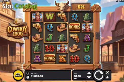 Скрин2. Cowboy 1000 слот