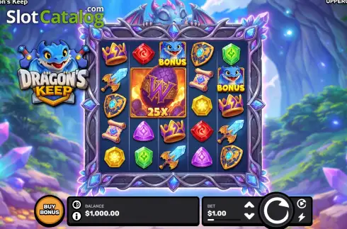 Скрин2. Dragons Keep (Uppercut Gaming) слот