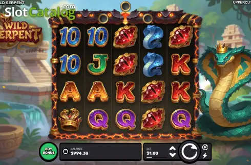 Скрин2. Wild Serpent слот