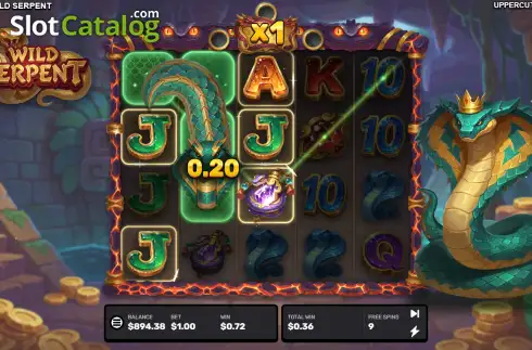 Скрин3. Wild Serpent слот