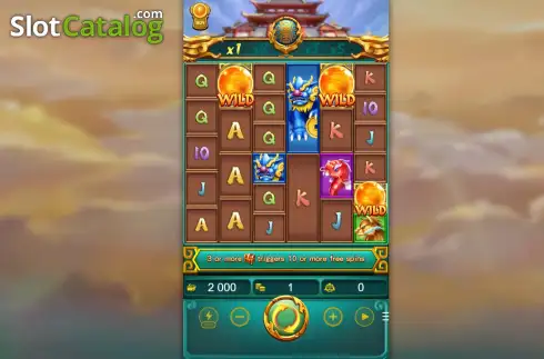Скрин2. Dragon Treasure 4 слот