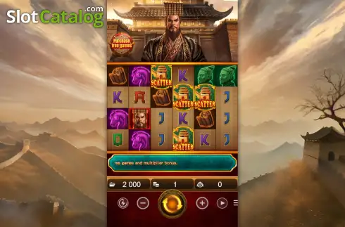Скрин2. Emperor Qin Shi Huang слот