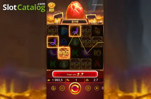 Скрин3. Kingdom of Fire Dragon слот