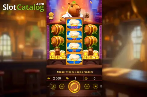 Скрин2. Capybara Bar слот
