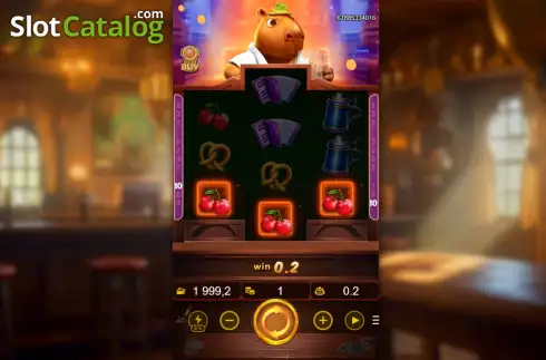 Скрин3. Capybara Bar слот