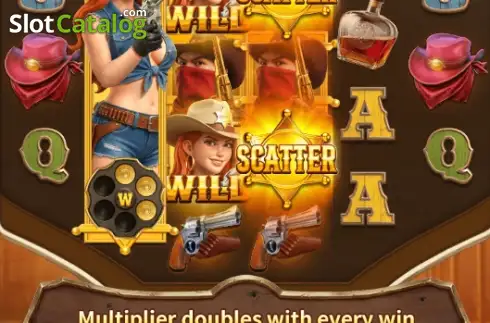 Скрин2. Wild Bounty Queen 2048 слот