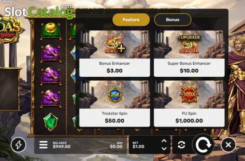 Скрин3. Midas Multiplier слот