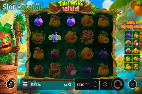 Скрин3. Tiki Wiki Wild слот