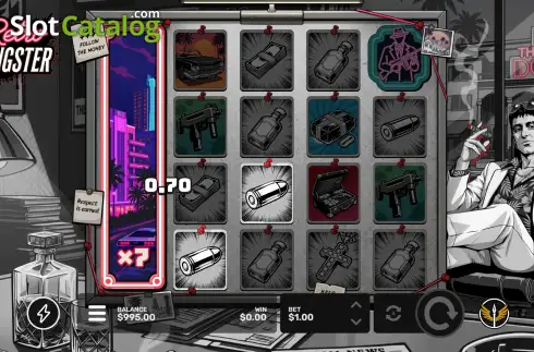 Скрин3. Retro Gangster слот