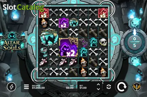 Скрин2. Altar of Souls слот